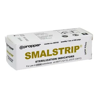 Propper Manufacturing - 26510200 STEAMPlus™ Sterilization Chemical Integrator Pack