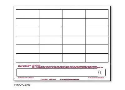 PDC Healthcare - 9503-11-PDR Identification Wristband with Extender DuraSoft® Laser Print Adhesive Closure Without Legend