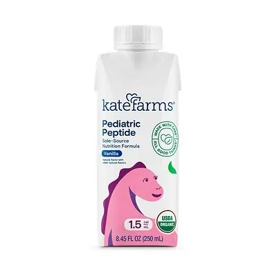 Kate Farms - 851823006201 Kate Farms® Pediatric Peptide 1.5 Sole-Source Nutrition Formula