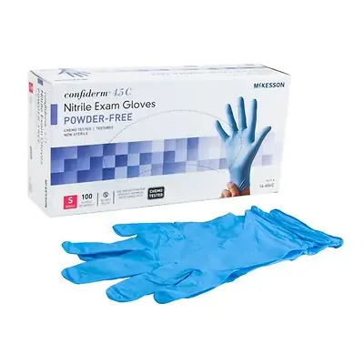 McKesson Brand - 14-654C McKesson Confiderm® 4.5C Nitrile Exam Glove
