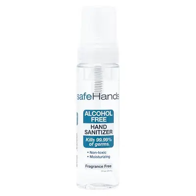 Safehands SHU-7-12 - safeHands® Alcohol-Free Hand Sanitizer 7-ounce Bottle, Unscented - 1/Each, 12/Case