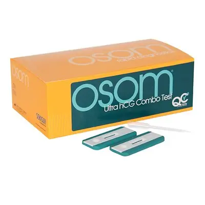 Sekisui Diagnostics - 1004 OSOM® Ultra hCG Combo Pregnancy Fertility Reproductive Health Test Kit