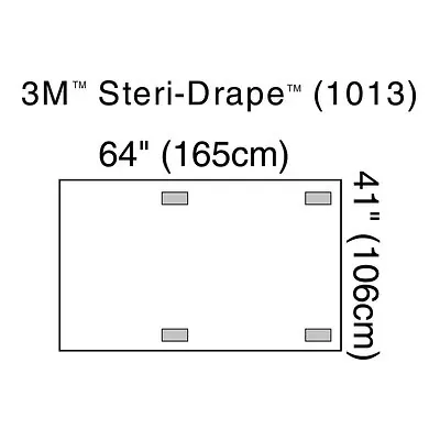 Solventum Corporation 1013 - C-Arm Drape 3M™ Steri-Drape™ 64 X 41 Inch For Upper Part of C-Arm - 10/Box, 40/Case