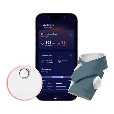 Owlet Baby Care Inc - BM06N67MCJ Owlet® Dream Sock® Smart Baby Monitor