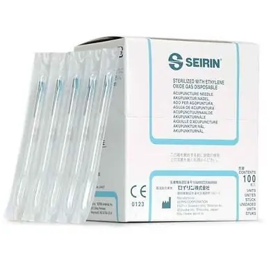 Lhasa OMS - LC.20X40 Acupuncture Needle Seirin® 3 Japanese Gauge 40 mm Length L-Type