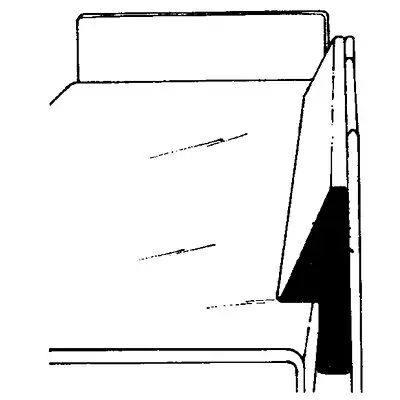 Skil-Care - 401235 Bed Side Rail Wedge Pad Skil-Care™ 10 X 70 Inch
