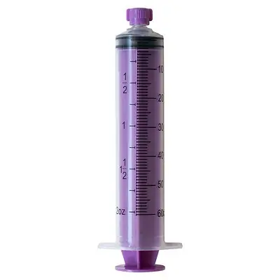 McKesson Brand - 910 Enteral Feeding / Irrigation Syringe McKesson 60 mL Enfit Tip Without Safety