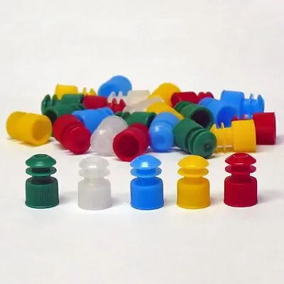 Globe Scientific - 118127B Globe Scientific Blue Test Tube Cap for 12 mm Tubes