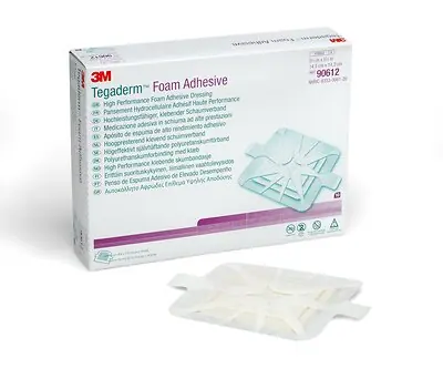 Solventum Corporation - 90612 3M™ Tegaderm™ High Performance Adhesive w/o Border Foam Dressing