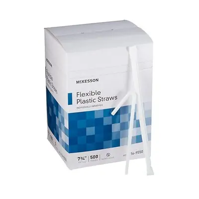 McKesson Brand - 16-9550 McKesson Flexible Drinking Straw