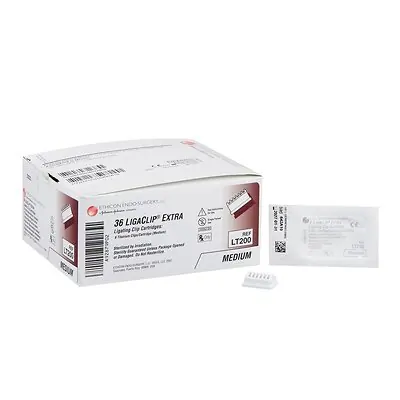 J & J Healthcare Systems - LT200 LIGACLIP® EXTRA Ligating Clip