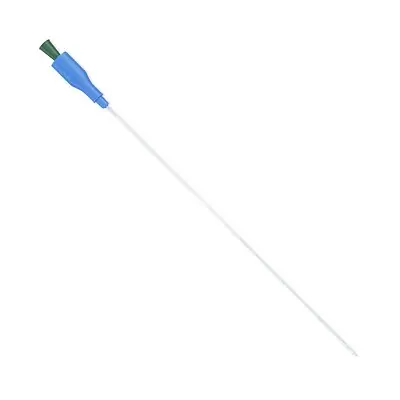 HR Healthcare - RH1416C Urethral Catheter TruCath Oasis™ Coude Tip Hydrophilic Coated PVC 14 Fr. 16 Inch Length
