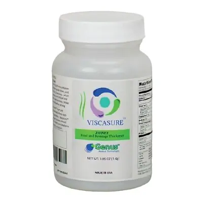 Genus Medical Technologies - 512-0016 Food and Beverage Thickener Viscasure™ 2.4 Gram Bottle Berry Flavor Powder IDDSI Level 3 Moderately Thick/Liquidized