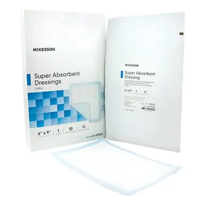 McKesson Brand - 61-89569 McKesson Super Absorbent Dressing