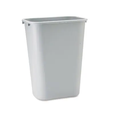 RJ Schinner Co - FG295700GRAY Trash Can Deskside 41 Quart / 10.25 gal. Gray LLDPE Rectangular