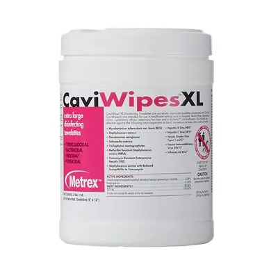 Metrex Research - 13-1150 Metrex CaviWipes Surface Disinfectant Alcohol-Based Wipes