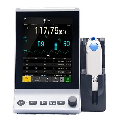 EdanUSA & MDPro - IM3_NST Vital Signs Monitor Edan® iM3_NST Series Monitoring / Spot check NIBP, Pulse Rate, SpO2, Temperature AC Power