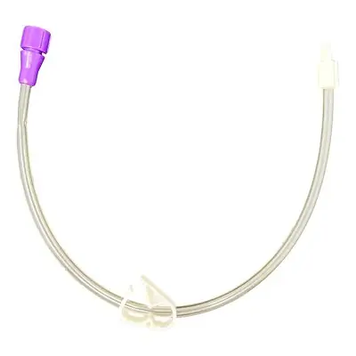 Vesco Medical - VED-1002 Bolus Enteral Feeding Extension Tube Set Vesco 12 Inch
