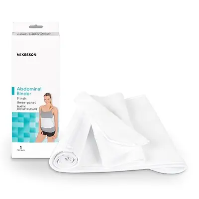 McKesson Brand - 155-79-89070 McKesson Three-Panel Abdominal Support