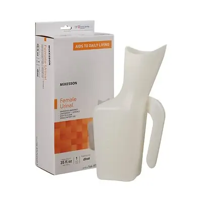 McKesson Brand - 146-RTLPC23201-F McKesson Female Urinal without Cover