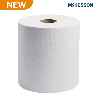 McKesson Brand - FS-UHWWHITE800 Paper Towel McKesson Roll 8 Inch X 800 Foot