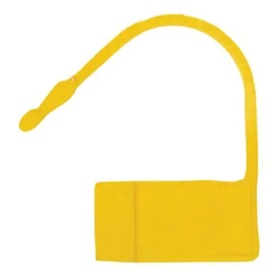 Omnimed - 484108-Y Safety Control Seal Omnimed® UnNumbered Yellow Plastic 7/8 X 1-1/4 Inch