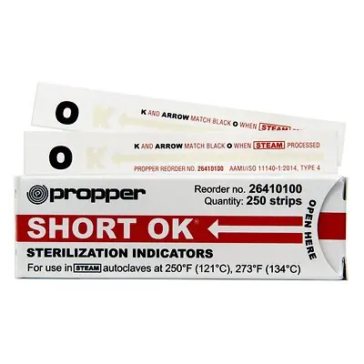 Propper Manufacturing - 26410100 OK® Sterilization Chemical Indicator Strip
