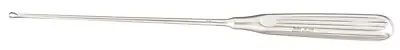 Integra Lifesciences - 30-1205-00 Uterine Curette Miltex® Sims 11 Inch Length Hollow Handle with Grooves Size 00 Tip Sharp Loop Tip