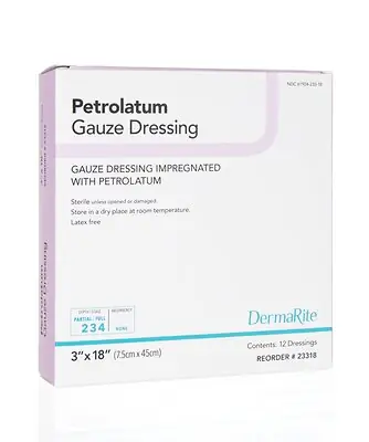 Sion Brands LLC - 23318 DermaRite® Petrolatum Impregnated Dressing