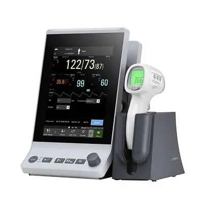 EdanUSA & MDPro - MDPRO2500_NST.HTD Vital Signs Monitor MDPRO 2500_NST Spot Check NIBP, Termperature Battery Operated