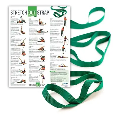OPTP - 440PS Stretch-Out® Stretch Assist Strap With Poster