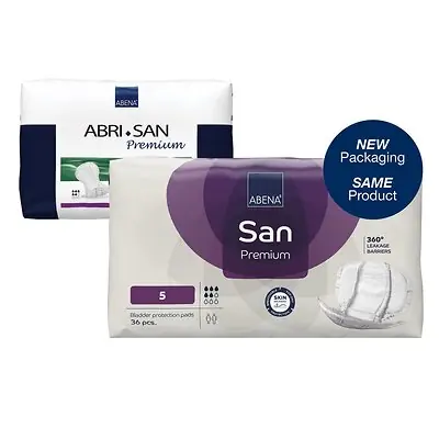 Abena North America - 9374 Abri-San™ Premium 5 Incontinence Liner