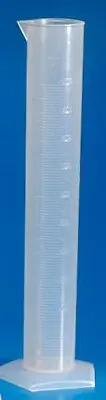 Globe Scientific - 601082-1 Graduated Cylinder Pentagonal Base Polypropylene 1