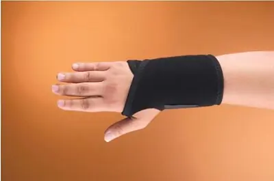 Hely & Weber - 5819-RT Wrist Brace Modabber™ Aluminum / Neoprene Right Hand Black One Size Fits Most