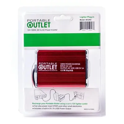 Portable Outlet - DC22AC Portable Outlet Car Charger Inverter