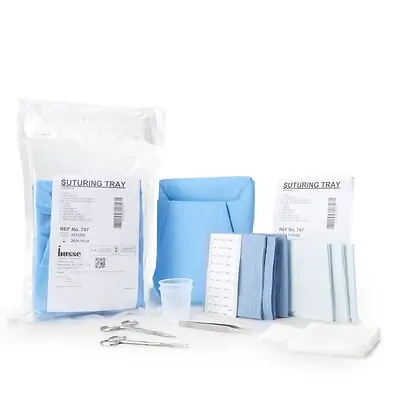 Busse Hospital Suture Tray 747 by Busse Hospital Disposables