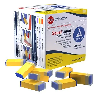 Dynarex - 7114 SensiLance™ Safety Lancet