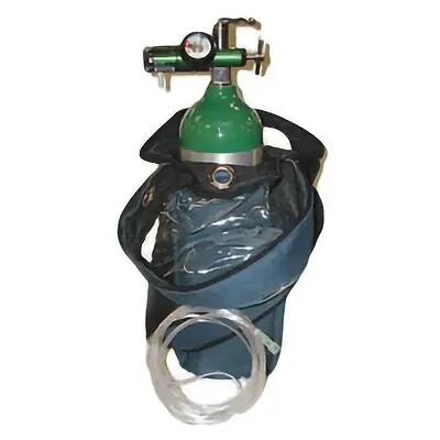 Mada Medical Products - 1516A Oxygen Cylinder Kit (Filled) Oxy-Uni-Pak Size D Aluminum