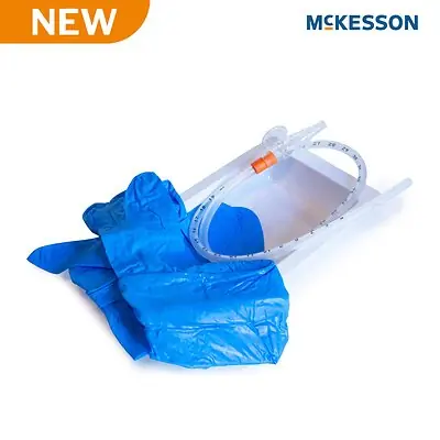 McKesson Brand - 16-DT16FRKR Suction Catheter Tray McKesson 16 Fr. DeLee Tip Chimney Control Vent