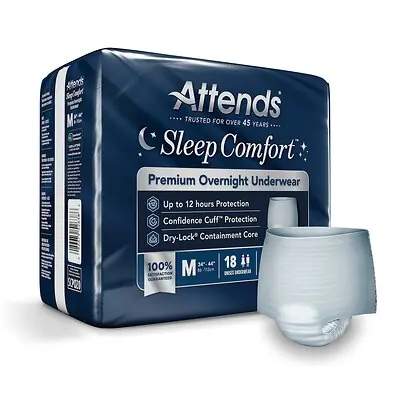 Attends Healthcare Products - SCPO20 Attends® Sleep Comfort Premium Overnight Underwear