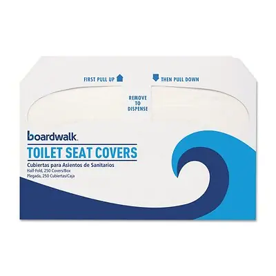 Essendant Co-United Stationers - BWKK2500B boardwalk® Toilet Seat Cover