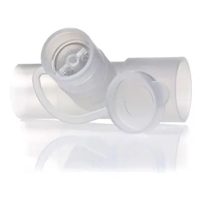 Medline - HUDRHO743U Valved Tee Adapter Hudson RCI Small-Volume Nebulizers