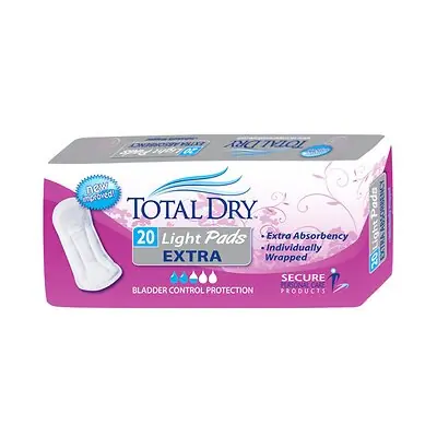 Secure Personal Care Products - SP1561 TotalDry™ Light Absorbency Bladder Control Pad