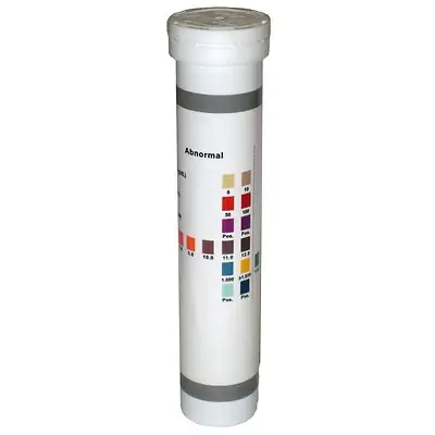 Germaine Laboratories Inc - 40007 Drugs of Abuse Test Kit AimStrip® Creatinine, Glutaraldehyde, Nitrite, Oxidants, Pyridinium Chlorochromate (PCC), pH, Specific Gravity 25 Tests For Forensic Use Only