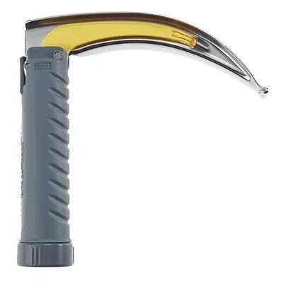 Teleflex LLC - 004671004 Single-Use Standard Laryngoscope Blade and Handle Rusch Lite® Size 4 Macintosh Type