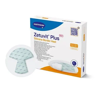 Hartmann - 413911 Zetuvit® Plus Silicone Border Super Absorbent Dressing