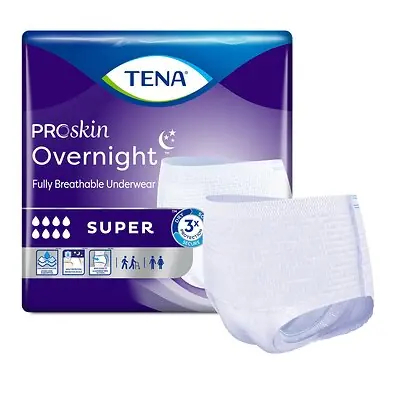 Essity HMS North America Inc - 72427 Tena® ProSkin Overnight™ Super Fully Breathable Underwear