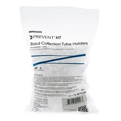 McKesson Brand - 16-BCTHLDR McKesson Prevent® HT Blood Collection Tube/Needle Holder