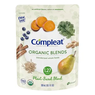 Nestle Healthcare Nutrition - 00043900192703 Compleat® Organic Blends Plant Blend Blenderized Whole Foods