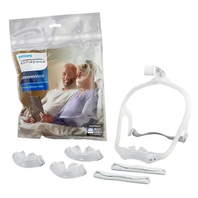 Respironics - 1146468 CPAP Mask Component CPAP Starter Kit DreamWear Nasal Pillow Style Small / Medium / Large Cushions Adult